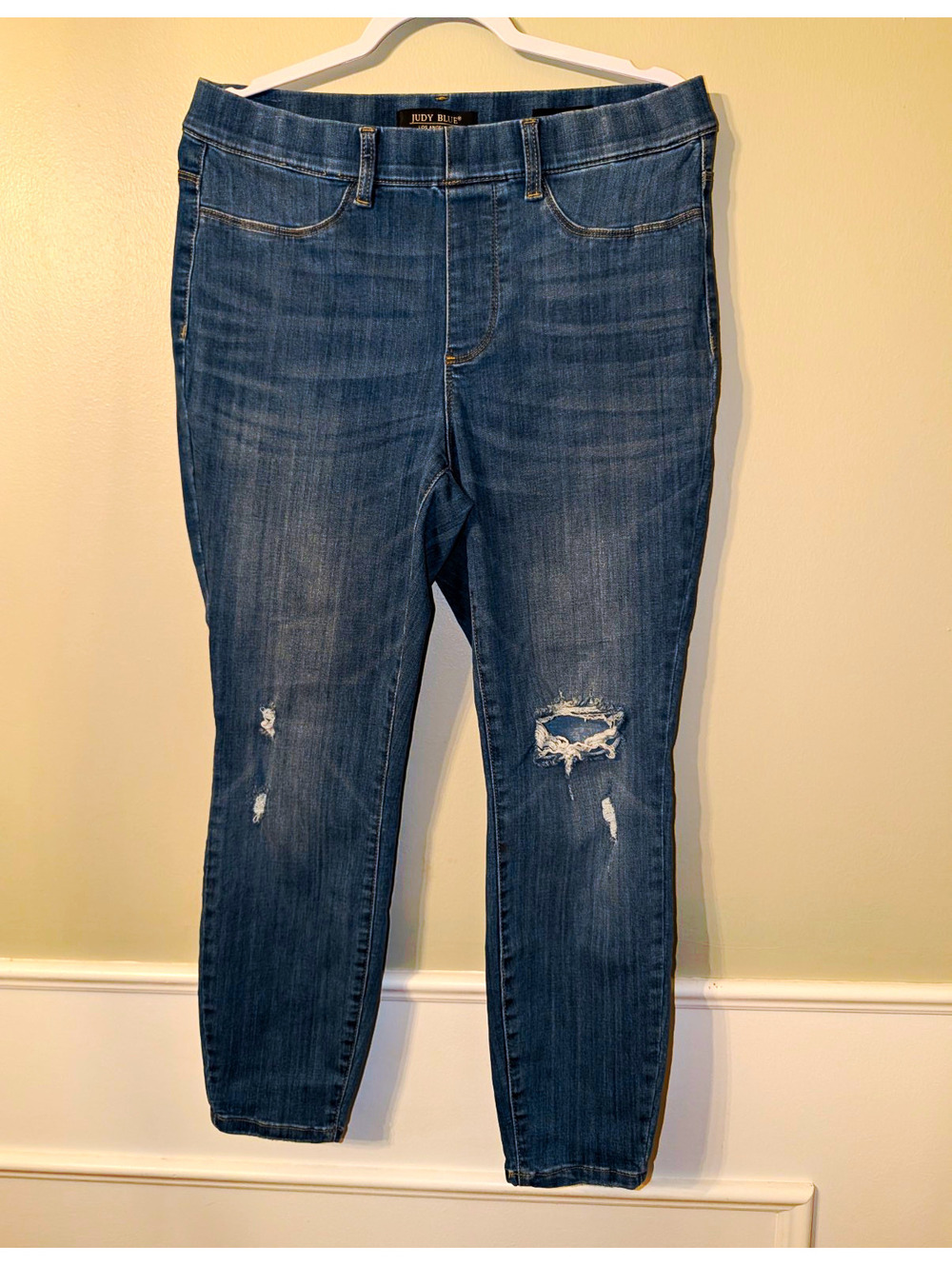 Judy Blue Women's Jeans 14W Dark Wash, High Rise, Tapered, Slim Fit